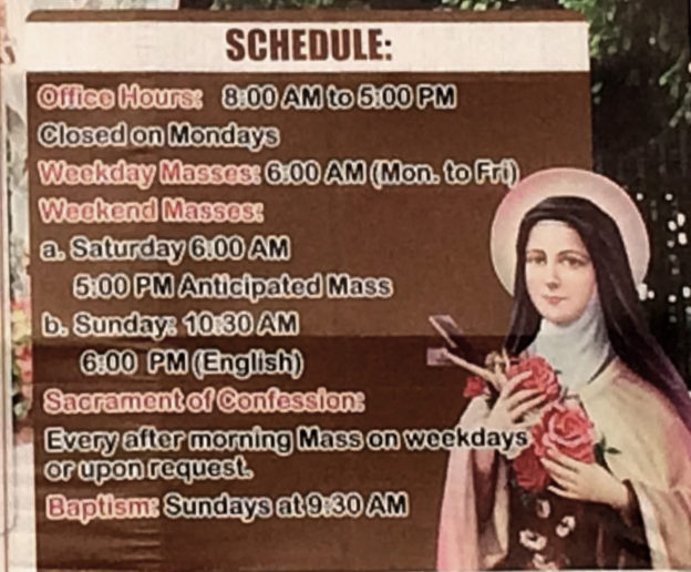 A Church Visit To Parish Of St Therese Of The Child Jesus In Lipa City a-church-visit-to-parish-of-st-therese-of-the-child-jesus-in-lipa-city