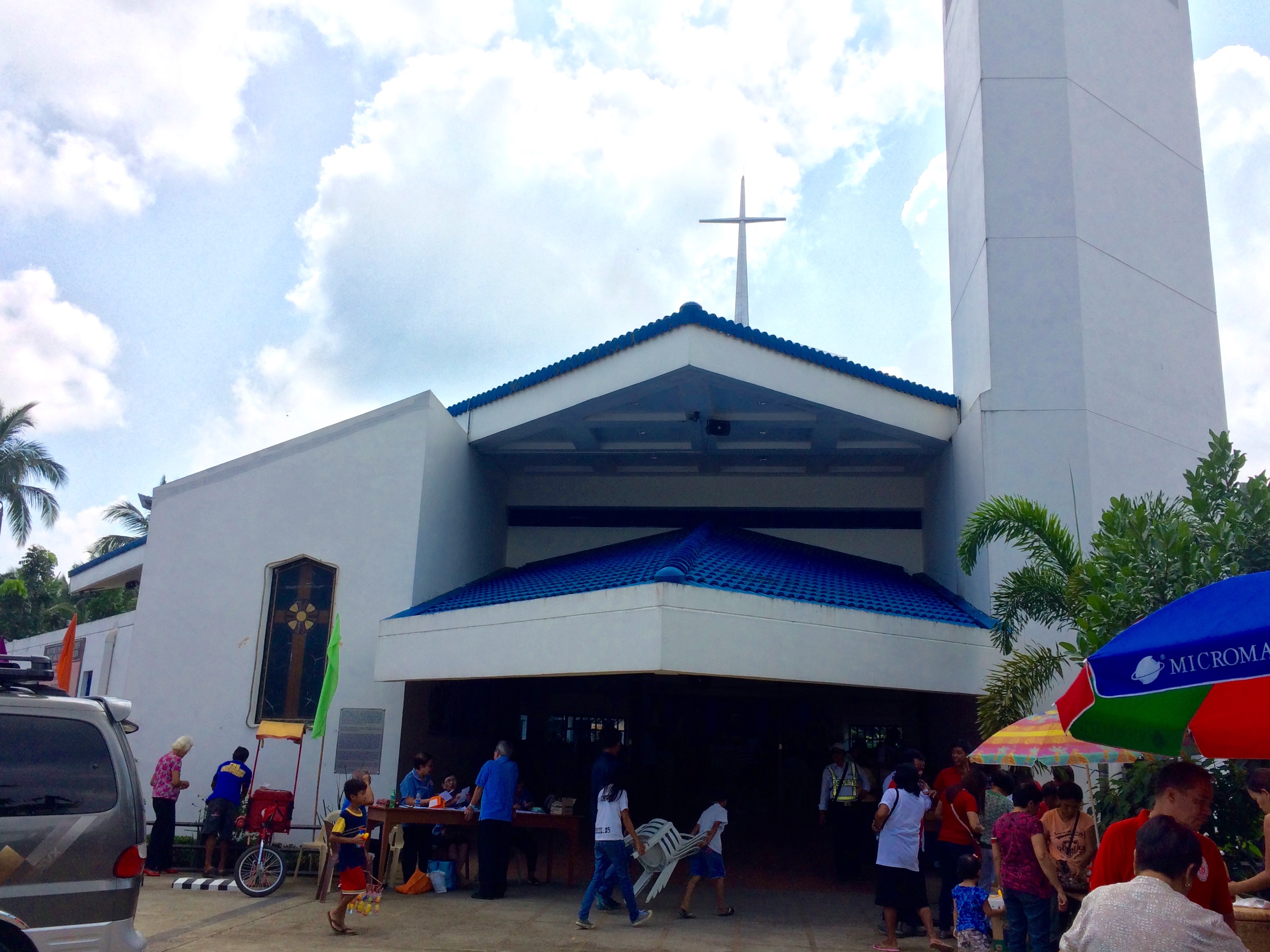 The Facade of St. Therese of the Child Jesus, Lipa, Batangas